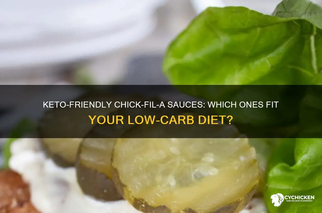 what sauce at chick fil a is keto
