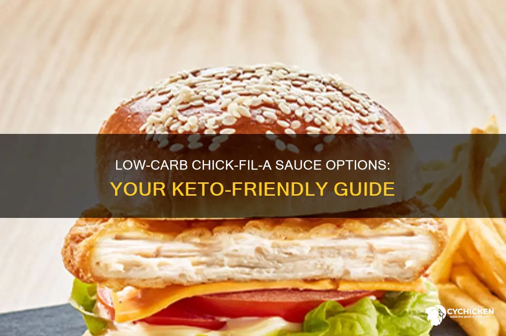 what sauce at chick fil a is low carb