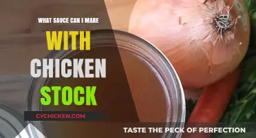 Delicious Sauce Recipes Using Chicken Stock for Flavorful Meals