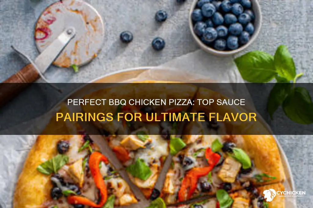 what sauce for bbq chicken pizza