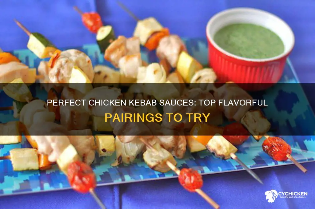 what sauce for chicken kebabs