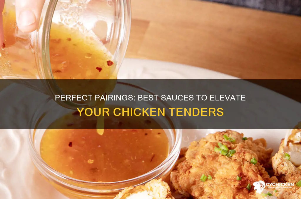 what sauce for chicken tenders