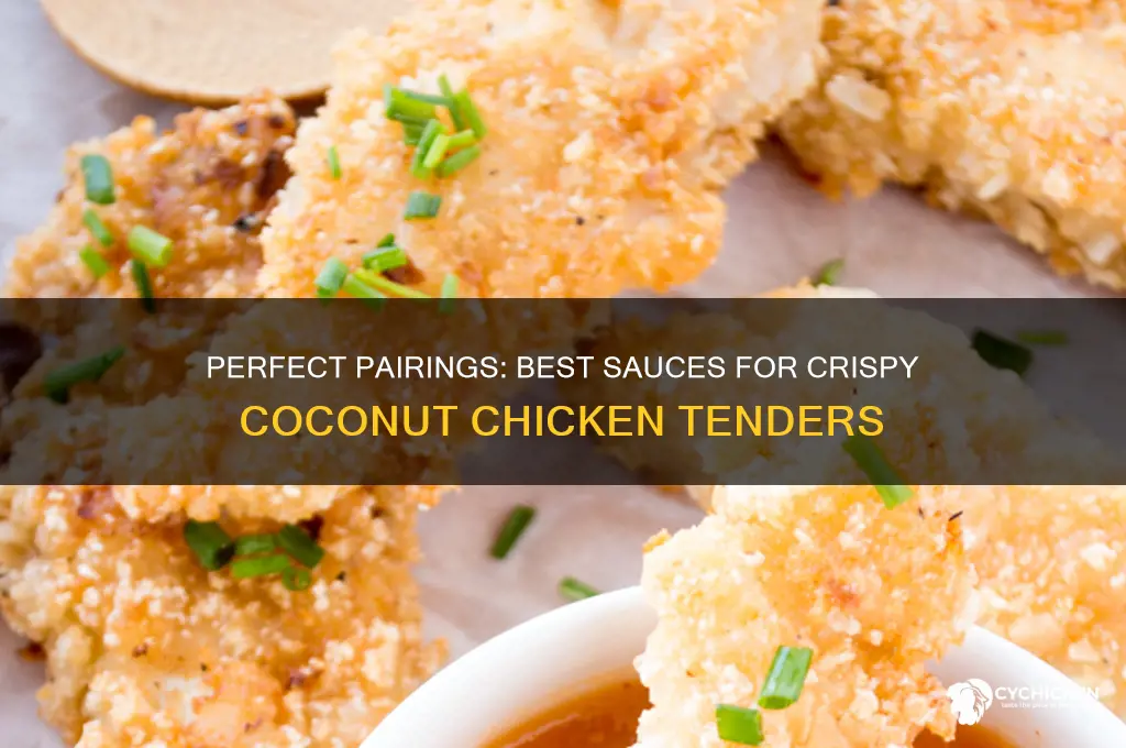 what sauce for coconut chicken tenders