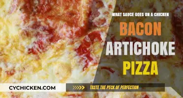 Perfect Pairings: Top Sauce Choices for Chicken Bacon Artichoke Pizza