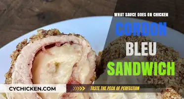 Perfect Pairing: Best Sauce for Chicken Cordon Bleu Sandwich