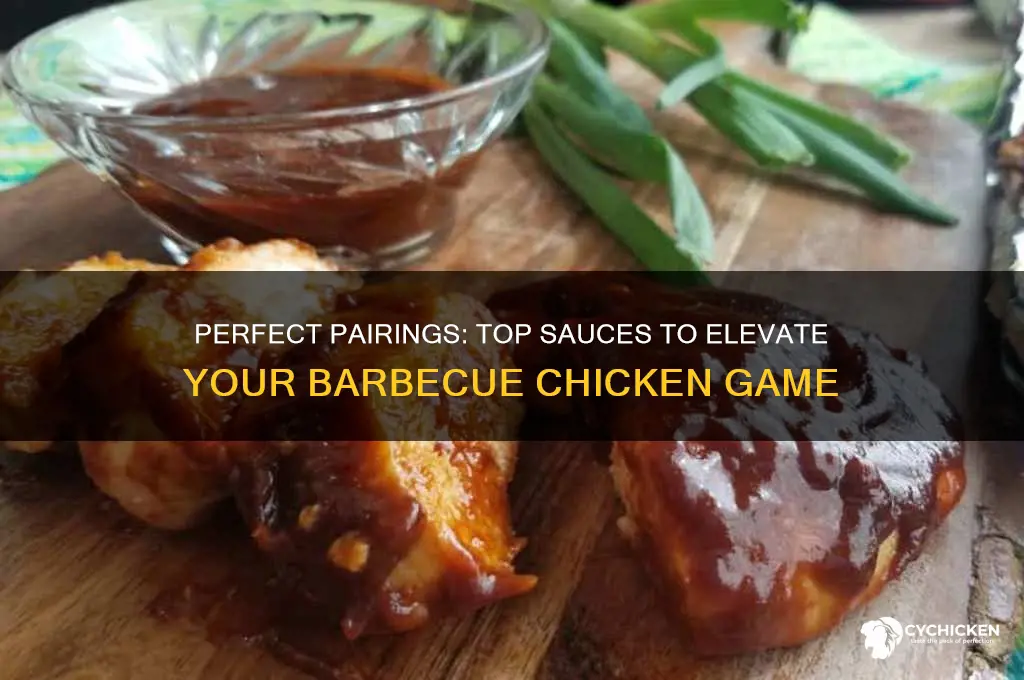 what sauce goes well with barbecue chicken