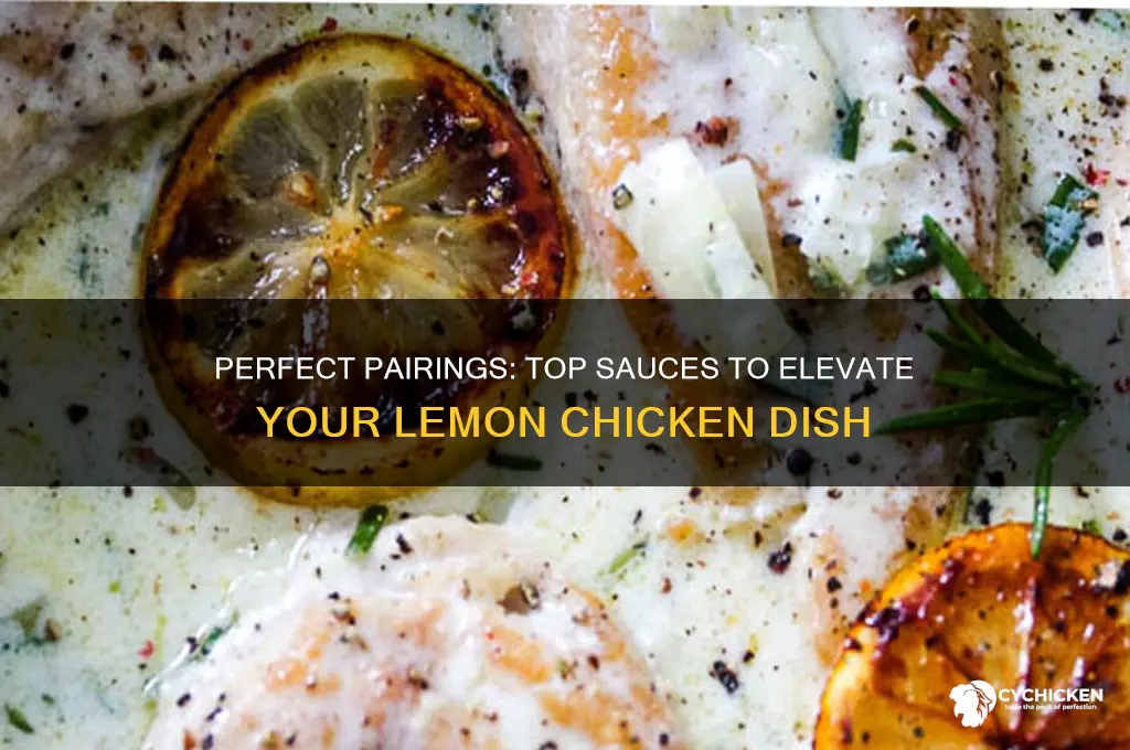 what sauce goes well with lemon chicken