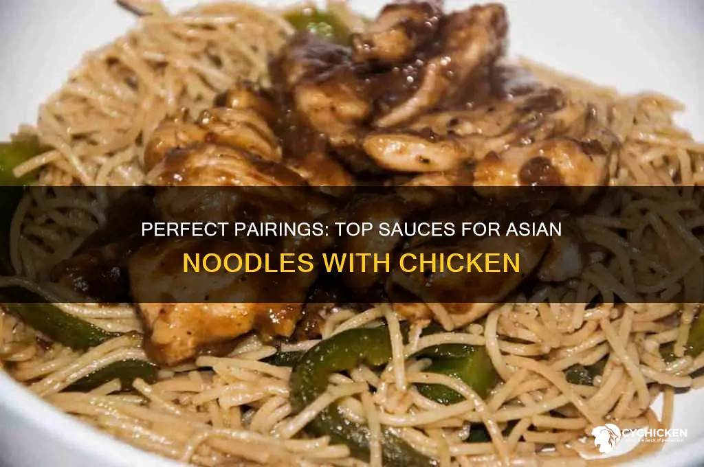 what sauce goes with asian noodles with chicken