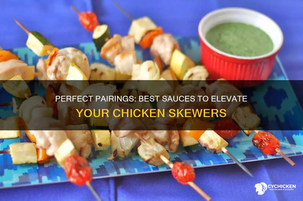 what sauce goes with chicken skewers
