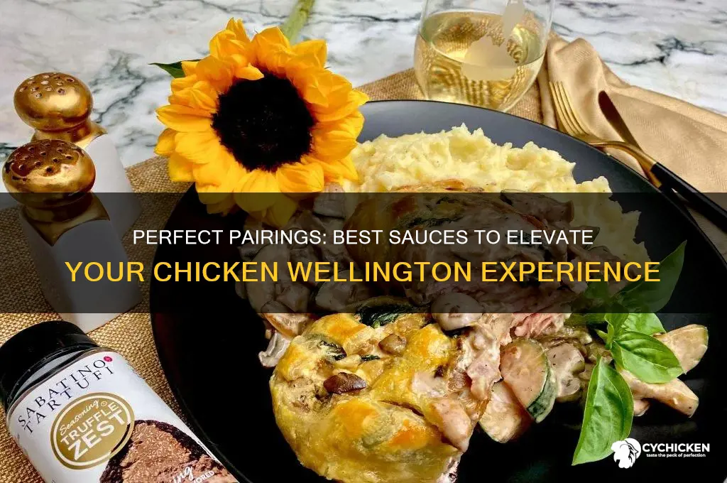 what sauce goes with chicken wellington