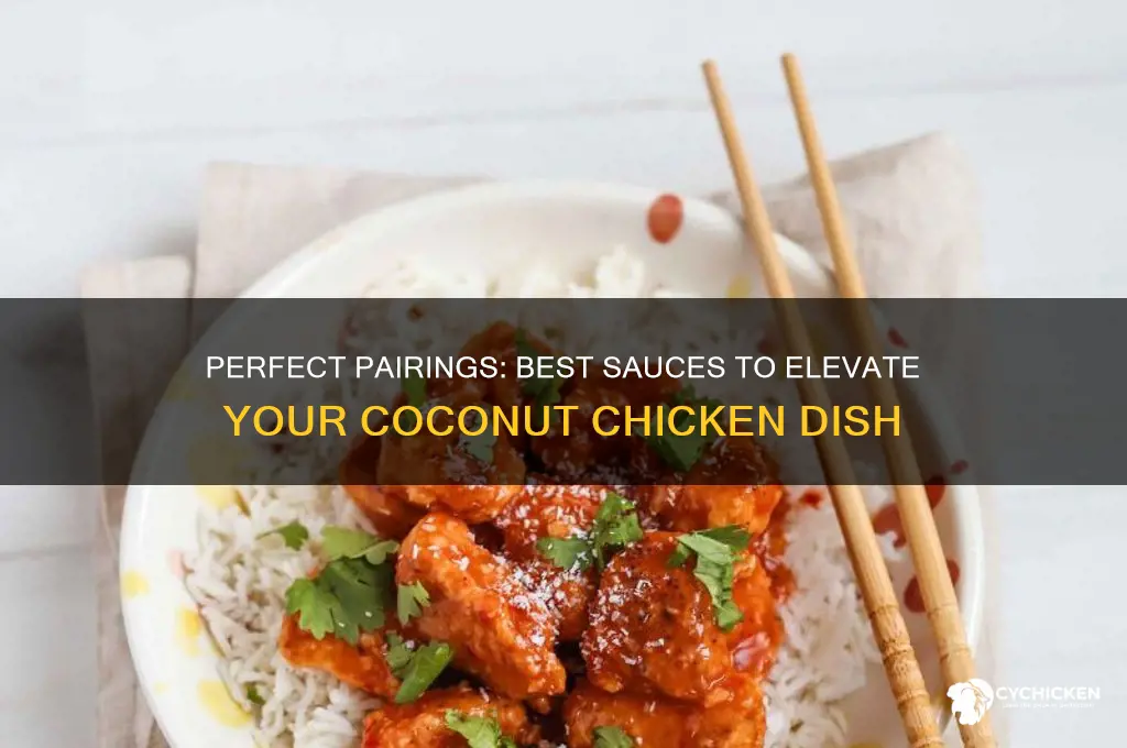 what sauce goes with coconut chicken