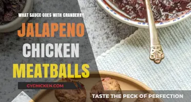 Perfect Pairings: Best Sauces for Cranberry Jalapeño Chicken Meatballs