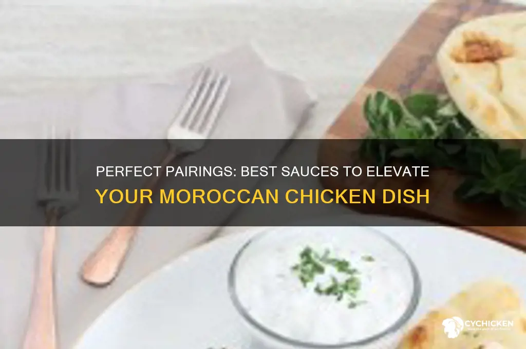 what sauce goes with moroccan chicken