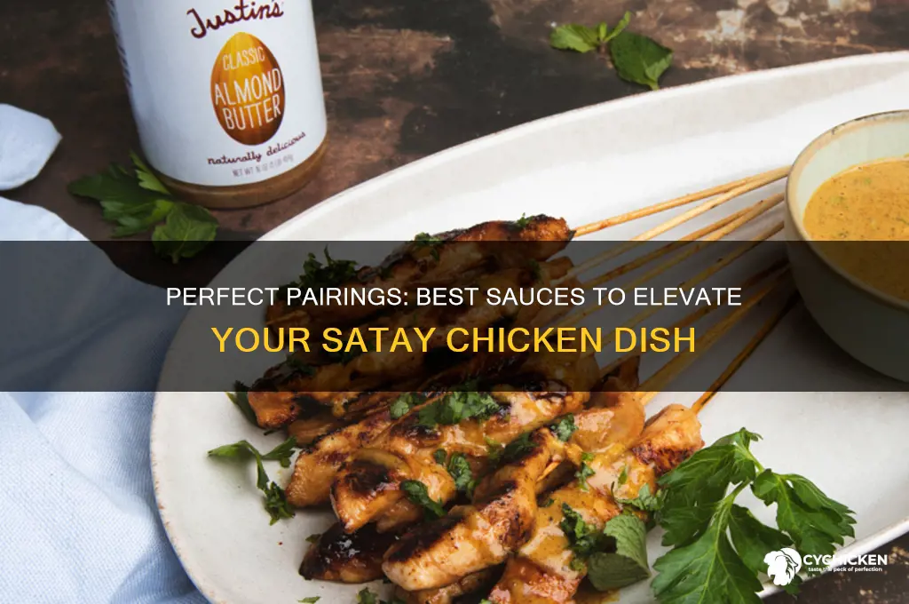 what sauce goes with satay chicken