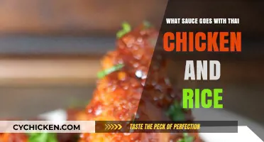 Perfect Thai Chicken and Rice: Top Sauce Pairings to Elevate Your Meal