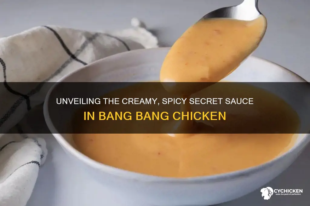 what sauce is in bang bang chicken
