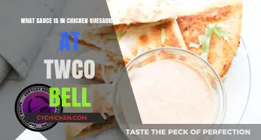 Taco Bell's Chicken Quesadilla Sauce: Unveiling the Creamy Mystery Inside