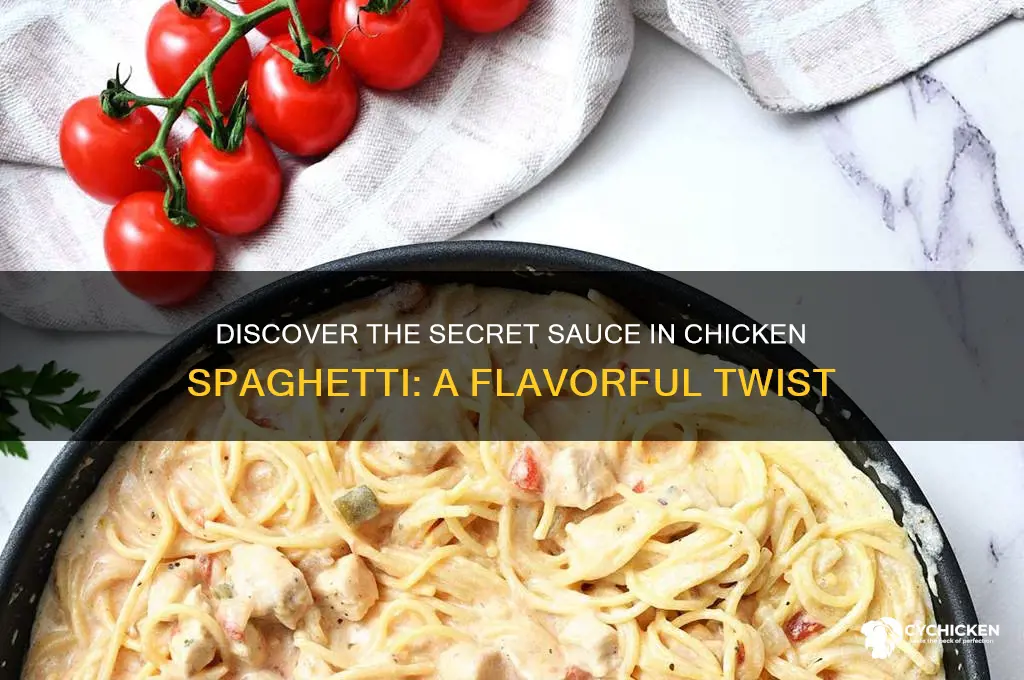 what sauce is in chicken spaghetti