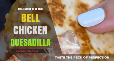 Taco Bell Chicken Quesadilla Sauce: Unveiling the Creamy Mystery Inside
