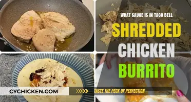 Taco Bell's Shredded Chicken Burrito Sauce: Ingredients and Flavor Secrets