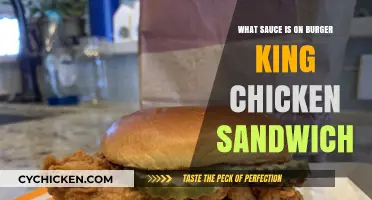 Unveiling Burger King's Chicken Sandwich Sauce: A Flavorful Mystery Explored