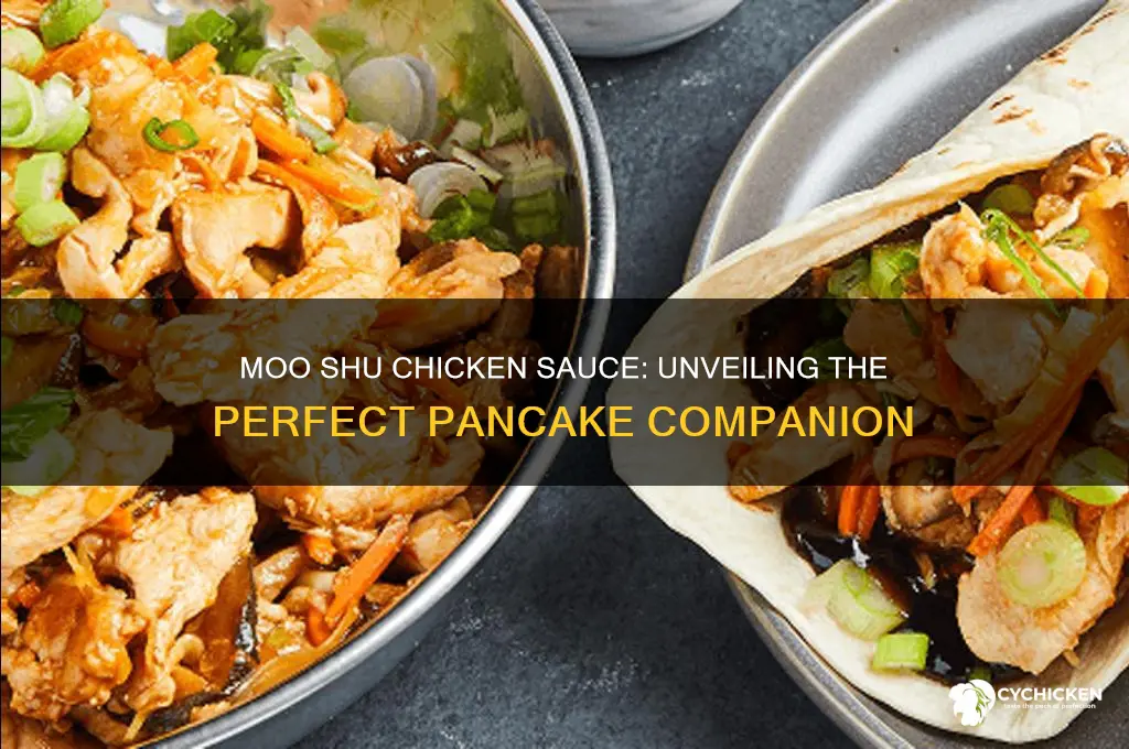 what sauce is on moo shu chicken