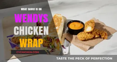 Wendy's Chicken Wrap Sauce: Unveiling the Flavorful Mystery Inside