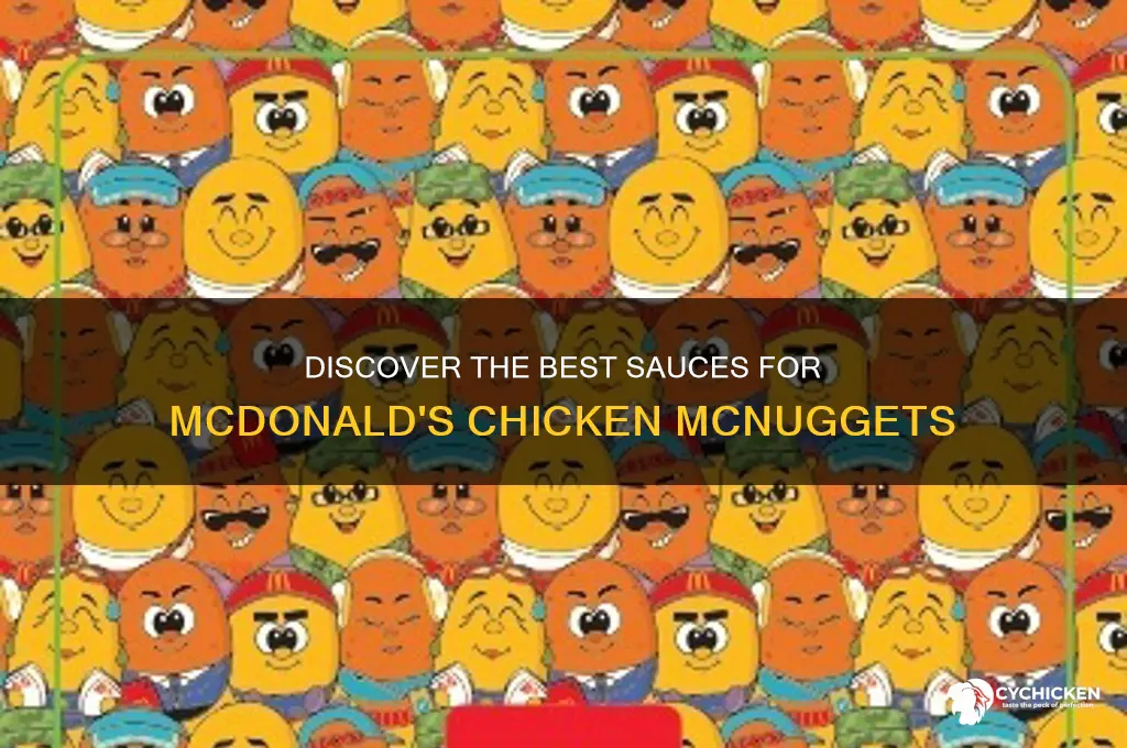what sauce is there for macdonals chicken nugets
