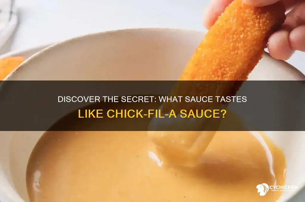 what sauce taste like chick-fil-a sauce