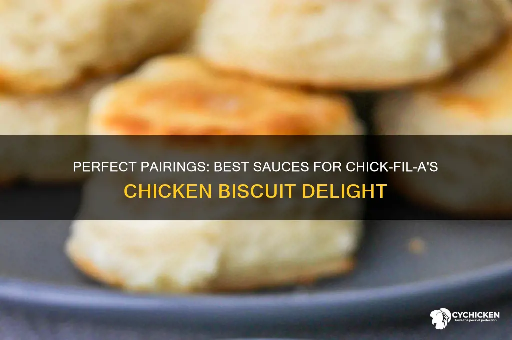 what sauce to put on chick fil a chicken biscuit