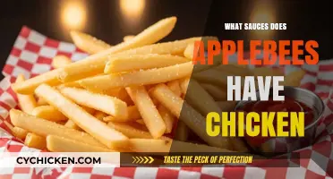 Applebee's Chicken Sauces: A Guide to Their Tasty Toppings