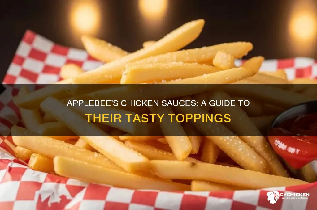 what sauces does applebees have chicken