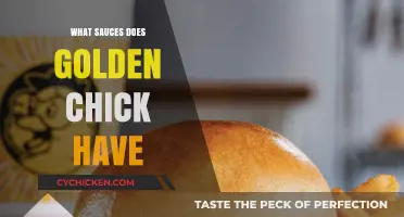 Golden Chick's Sauce Selection: A Guide to Their Tasty Offerings