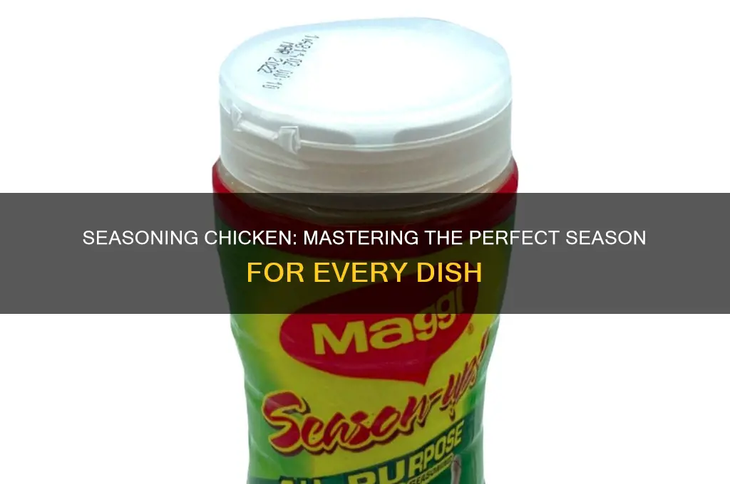 what season do you put on chicken