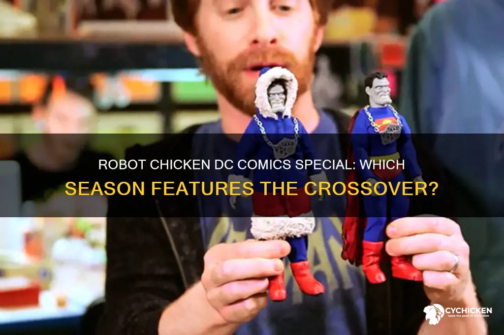 what season is robot chicken dc comics special