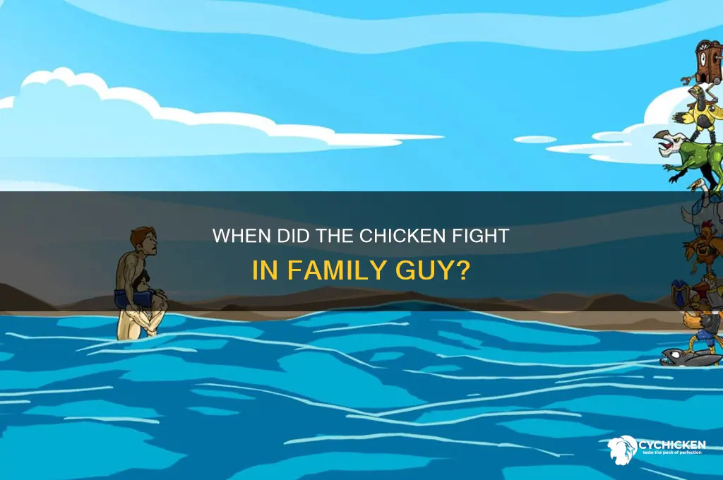 what season is the chicken fight in family guy