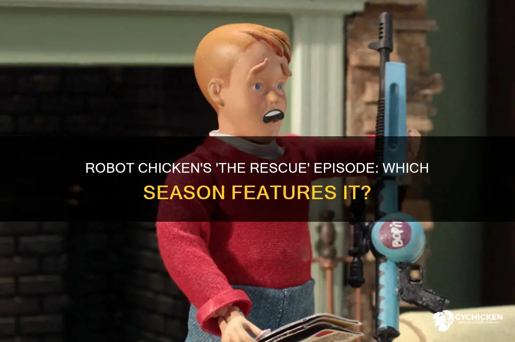 what season of robot chicken is the rescue