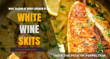 When did Robot Chicken skewer white wine?