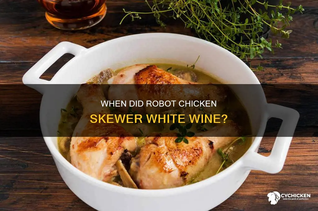 what season of robot chicken is the white wine skits
