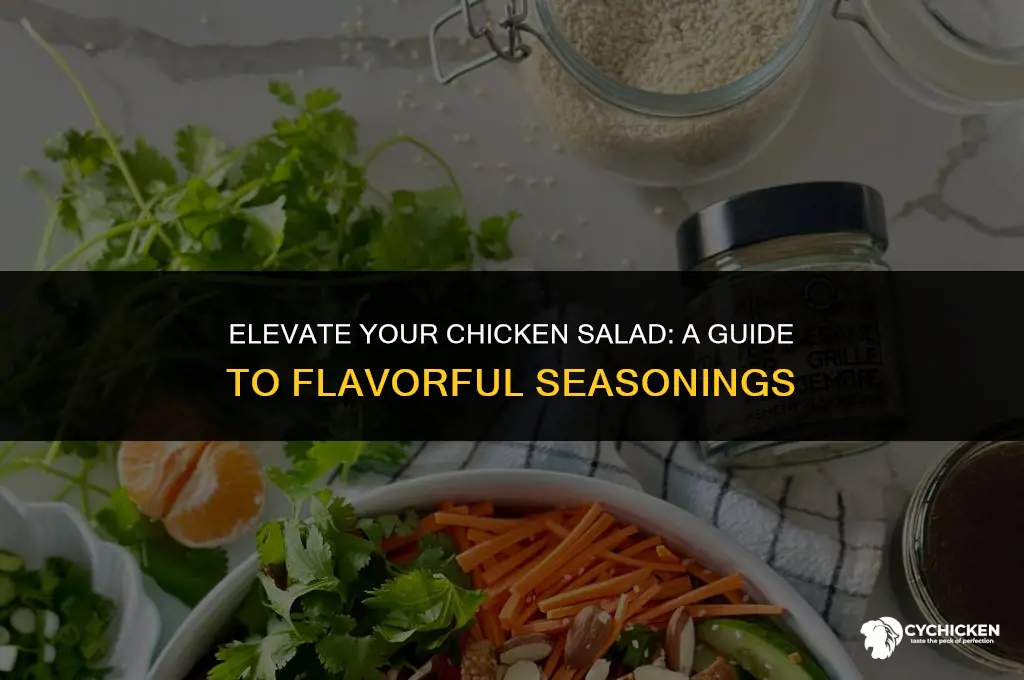 what seasoning can you put in chicken salad