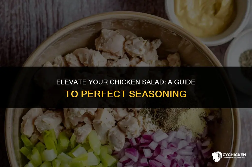 what seasoning do you put in chicken salad