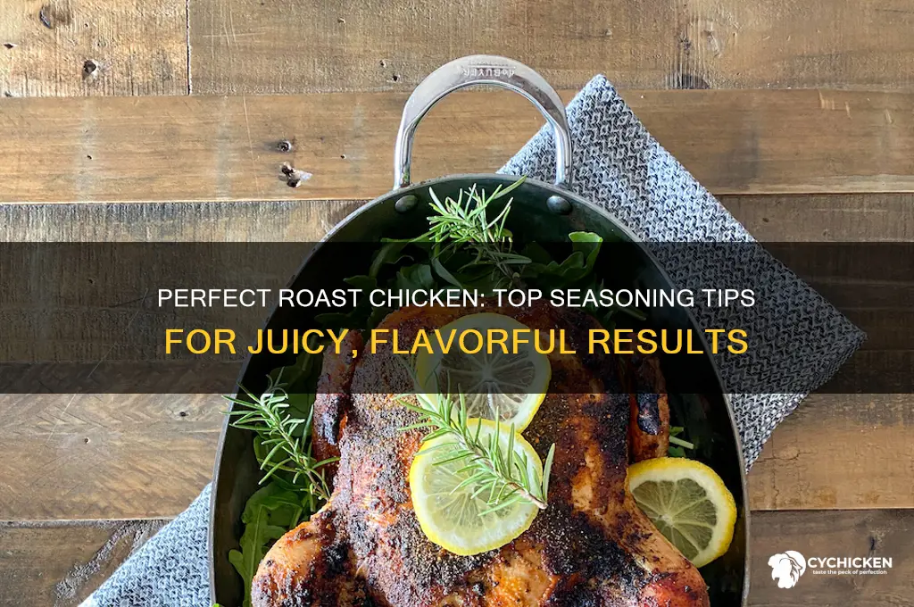 what seasoning do you put on a roast chicken