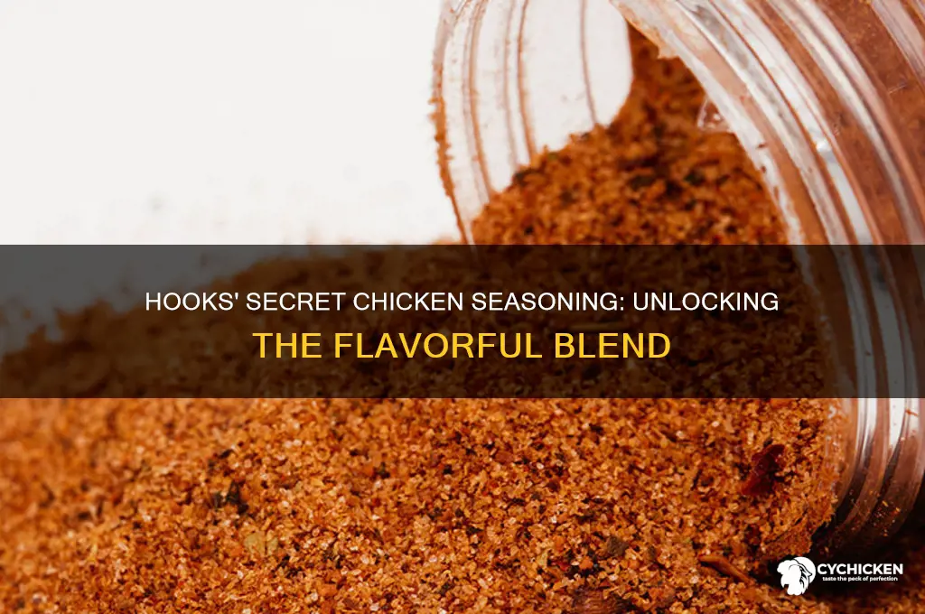 what seasoning does hooks put on their chicken
