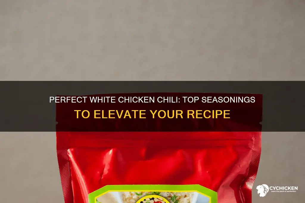 what seasoning goes in white chicken chili