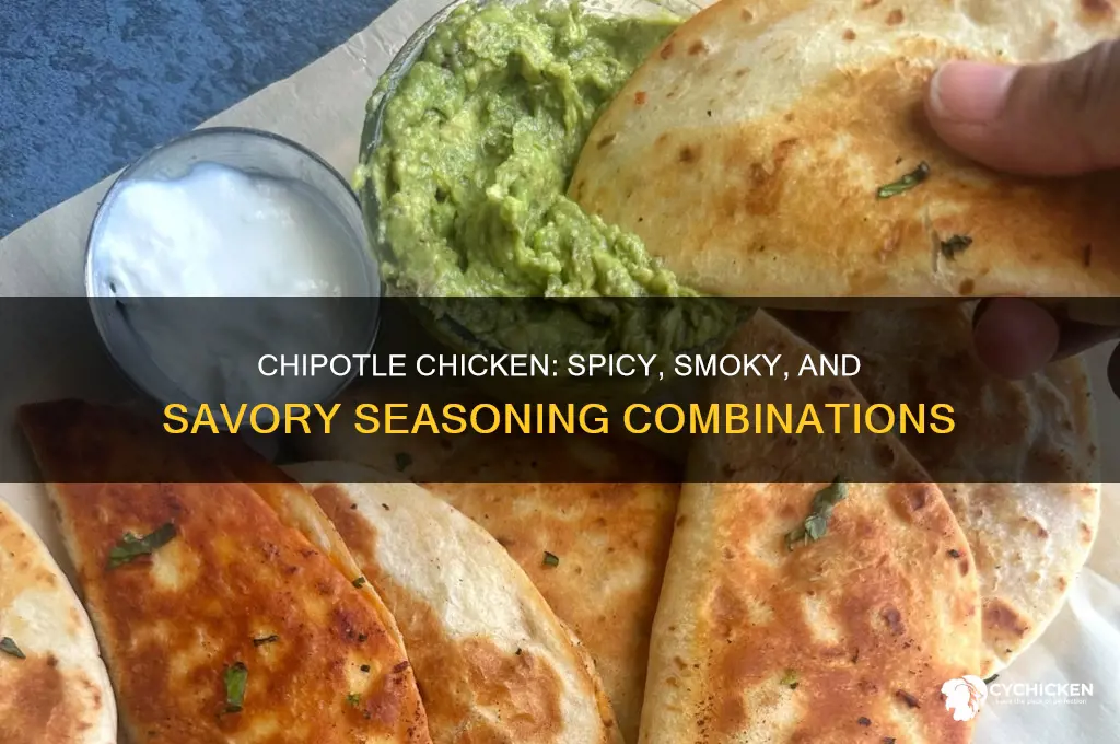 what seasoning goes well with chipotle seasoning in chicken