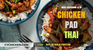 Discover the Authentic Seasonings in Traditional Chicken Pad Thai