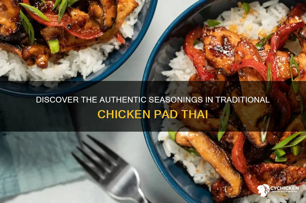 what seasoning is in chicken pad thai
