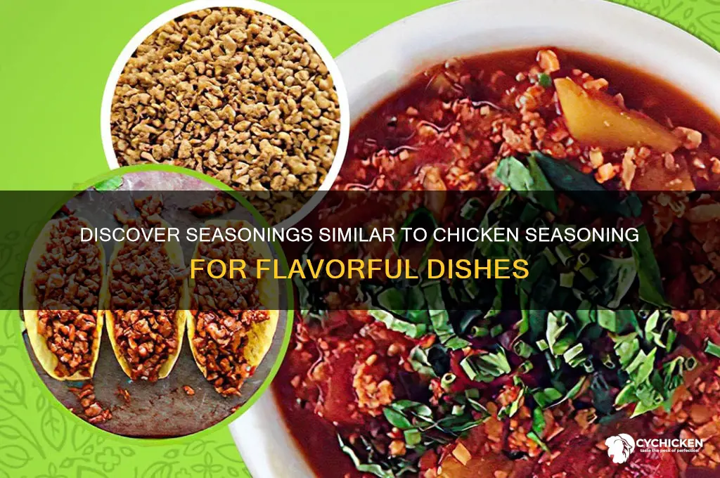 what seasoning is like chicken seasoning