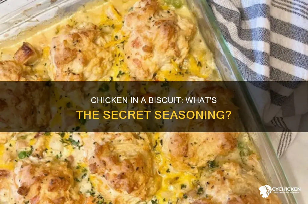 what seasoning is on chicken in a biscuit cracker