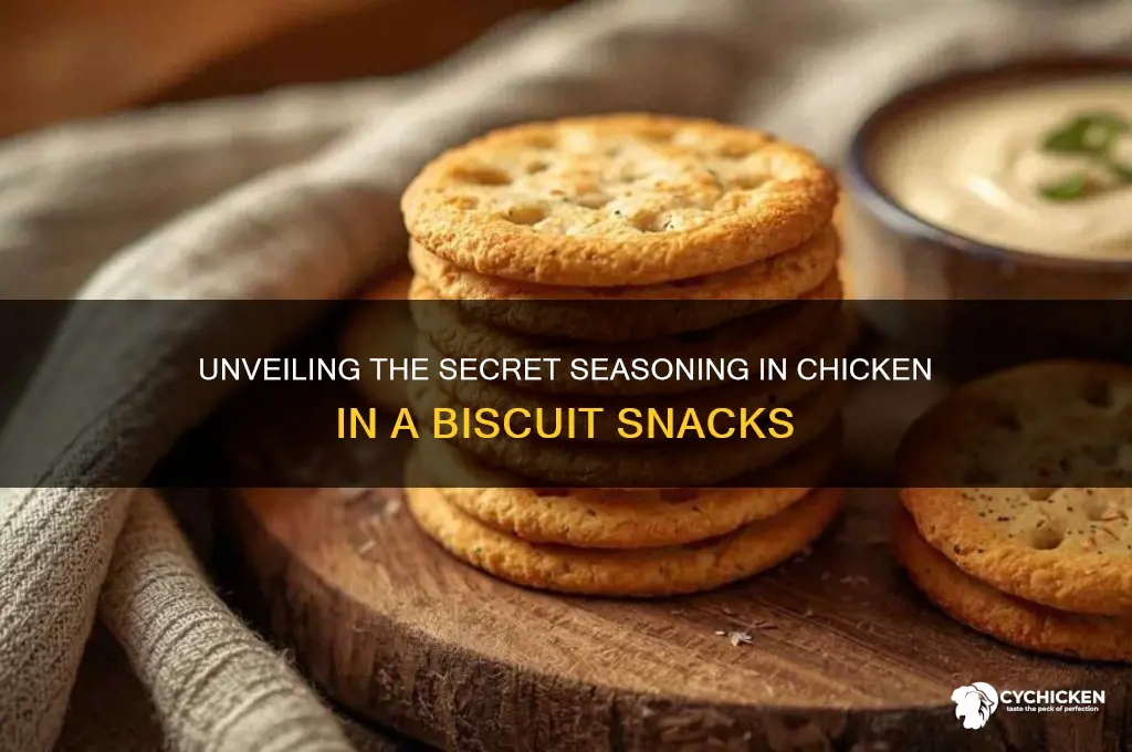 what seasoning is on chicken in a biscuit